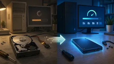 PC lent : quand remplacer le disque dur par un SSD ?